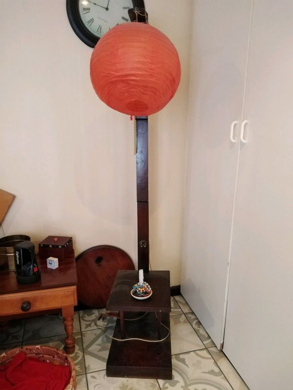 Lamp stand Embuia wood