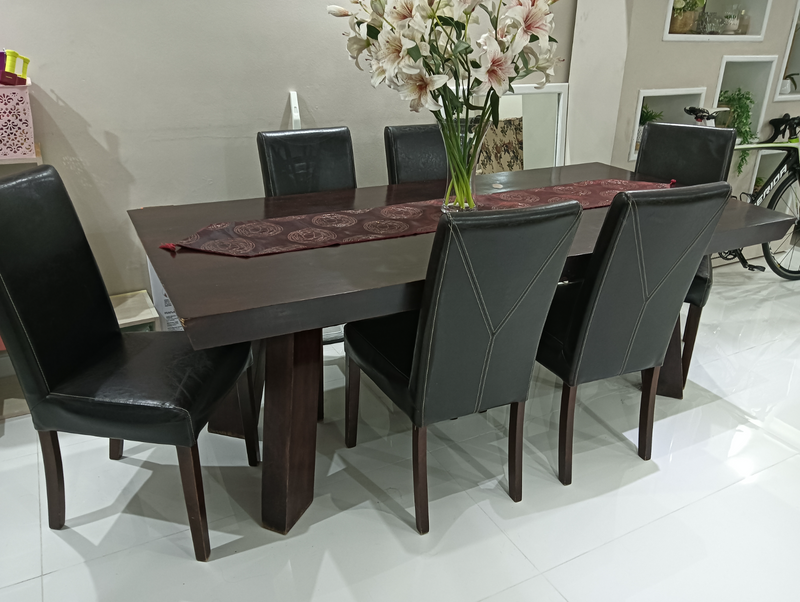Solid wood Coricraft table &amp; chairs