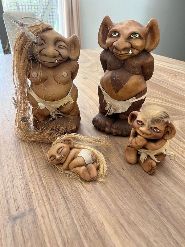 Troll Family Figurines