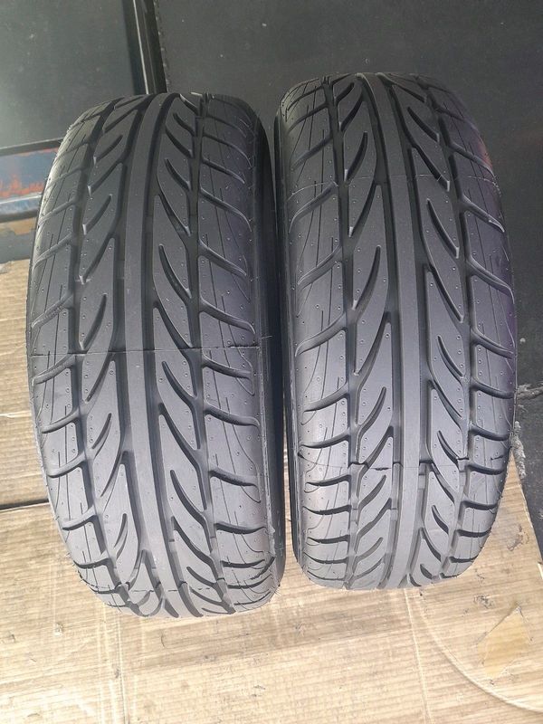 A pair of BRAND NEW 185/60R14 TYRES available