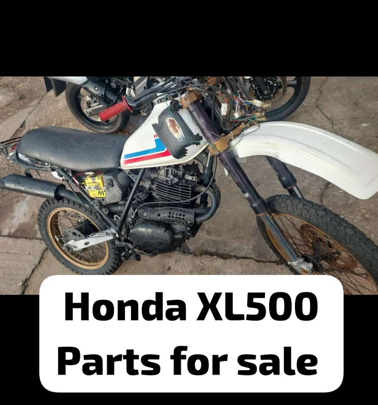 Honda XL500 Stripping For Spares at The Motorcycle Graveyard West Coast Vredenburg