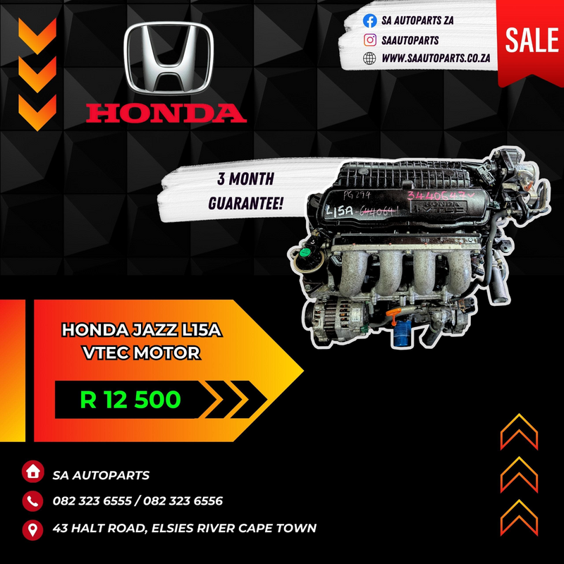 Honda Jazz iVTEC L15A motor engine for sale