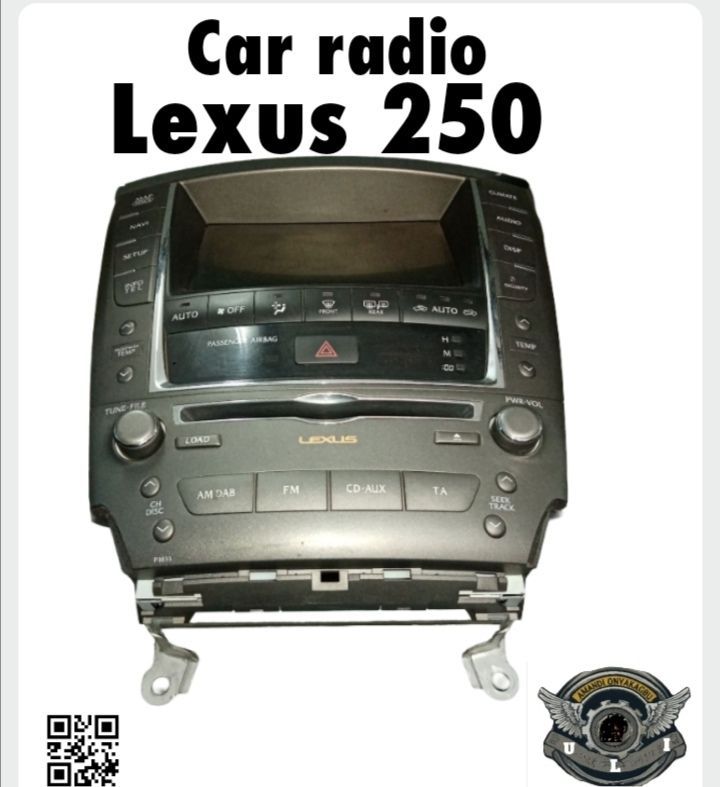 Car radio Lexus 250