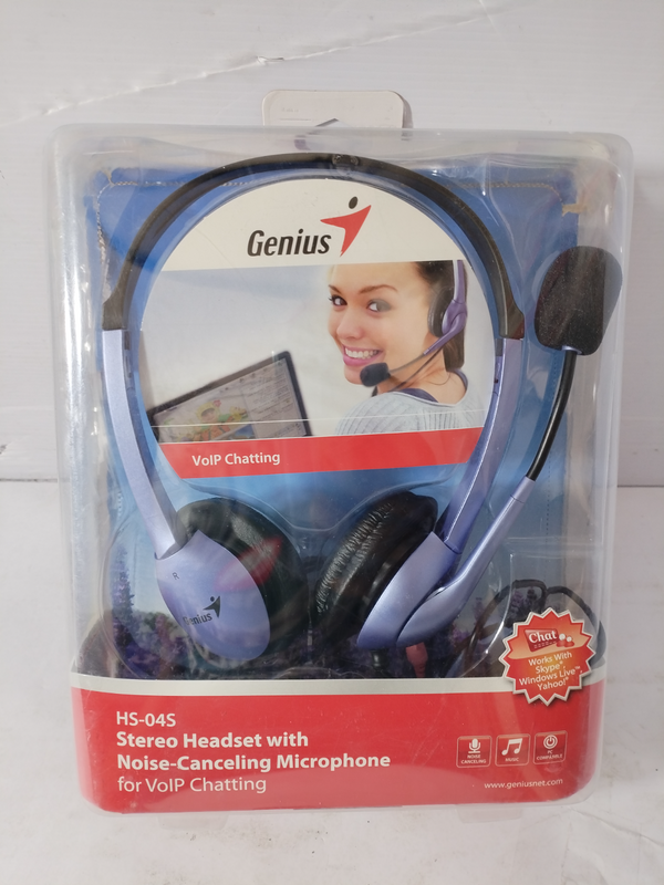 Headset with Noise-Canceling microphone
