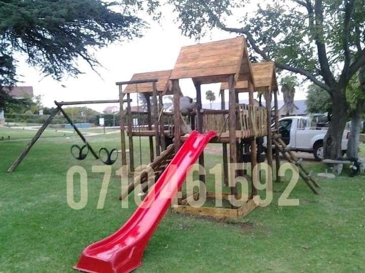 Wooden Jungle Gyms