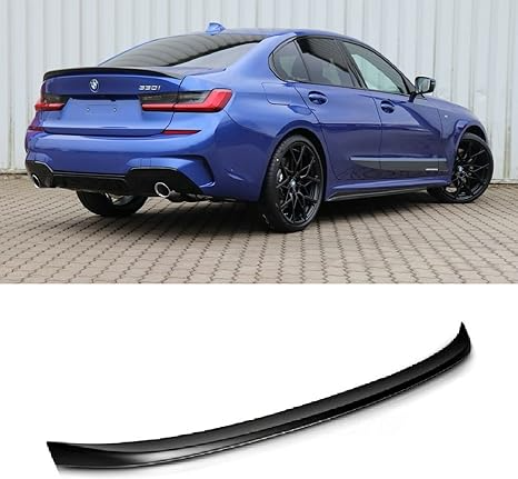 Brand new bmw g20 19- 3 Series Glossy Black boot Spoiler for sale