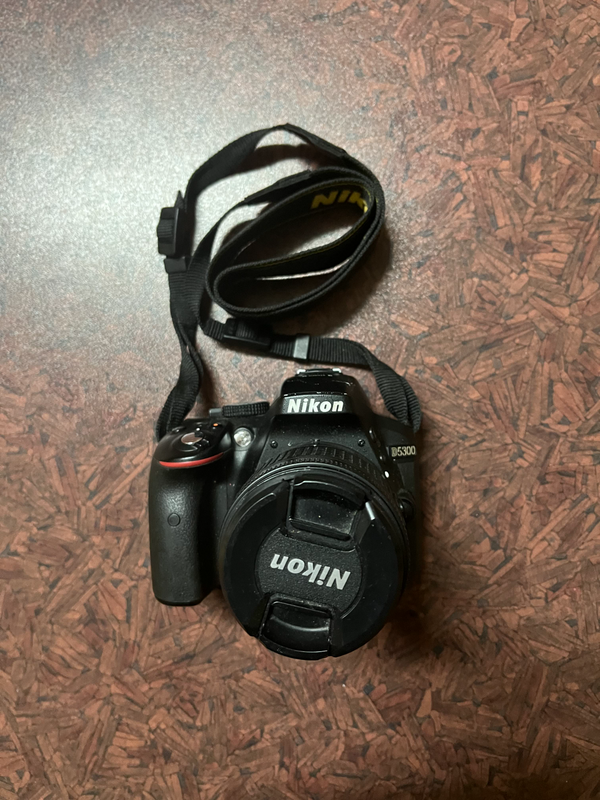 Nikon D5300 Digital SLR with default Lens