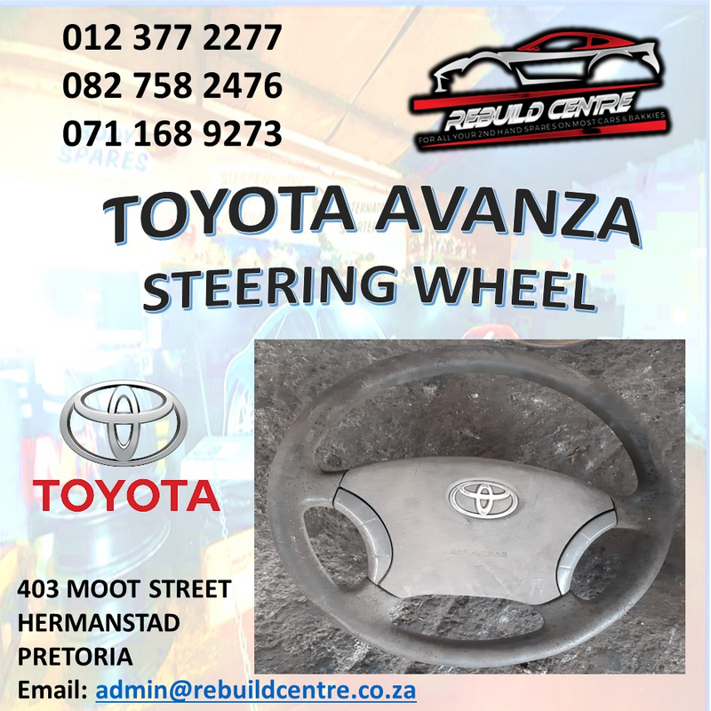 Toyota Avanza Steering Wheel