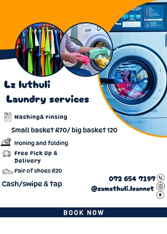 Zl Luthuli laundry &amp;sneakers services &amp; selling make up,small items