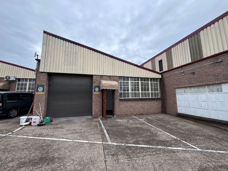 200sqm Warehouse to let in Pinetown
