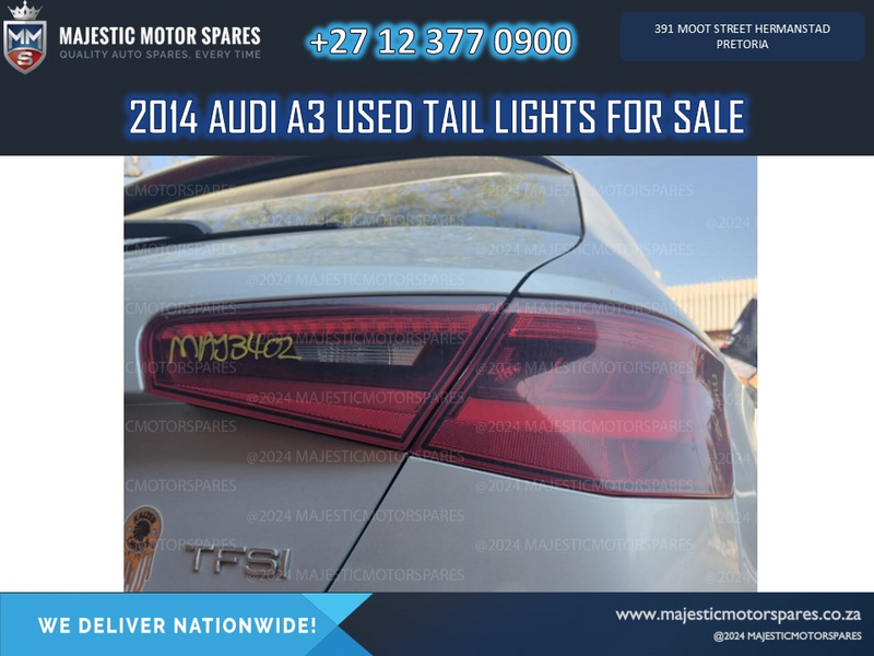 2014 Audi A3 Tail lights for Sale - Used