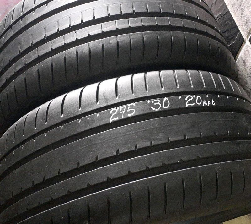 275/30/20 ×2 runflat goodyear we are selling quality used tyres at affordable prices call/whatsApp .