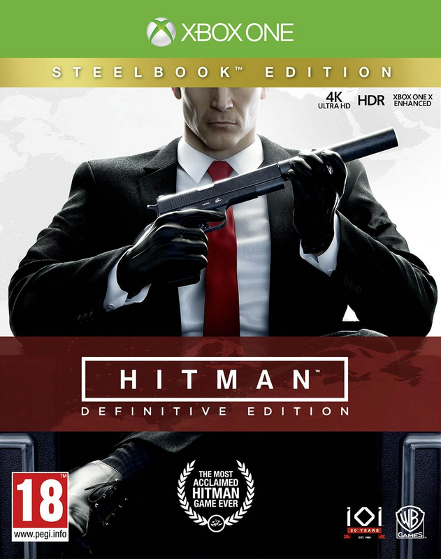 Xbox One Hitman: Definitive Steelbook Edition (2016)(new)