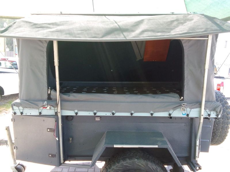 OFFROAD CAMPING TRAILER: NEAT WIT ROADWORTHY &amp; LICENCE