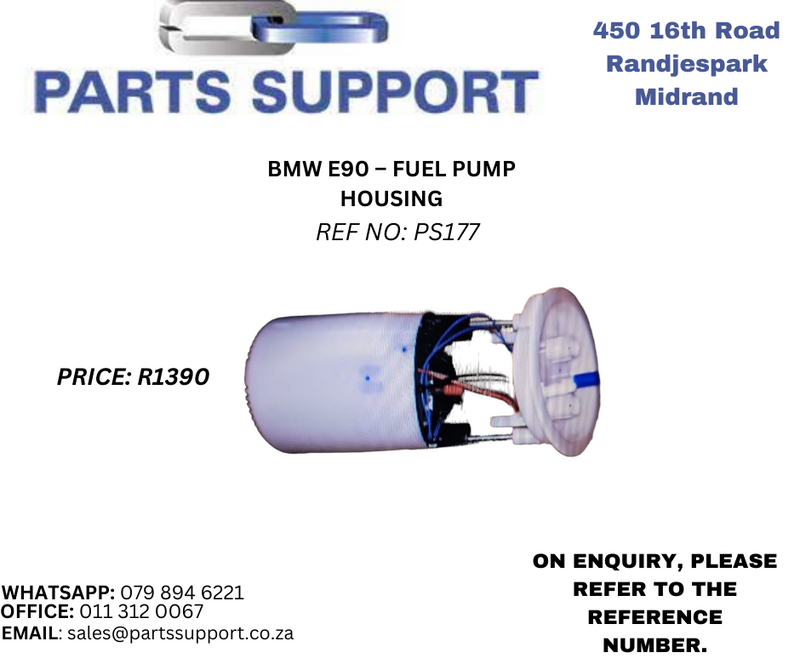 BMW E90 – Fuel Pump Housing