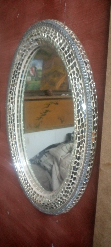 Glass Mirror Mosaic Frame For Sale