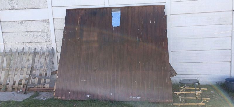 Meranti Garage door for sale photos to come 2morro