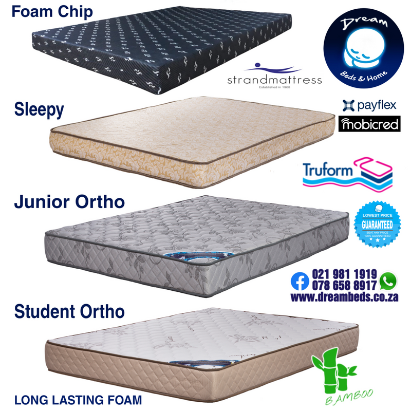 Foamchip mattresses and more for sale at good prices