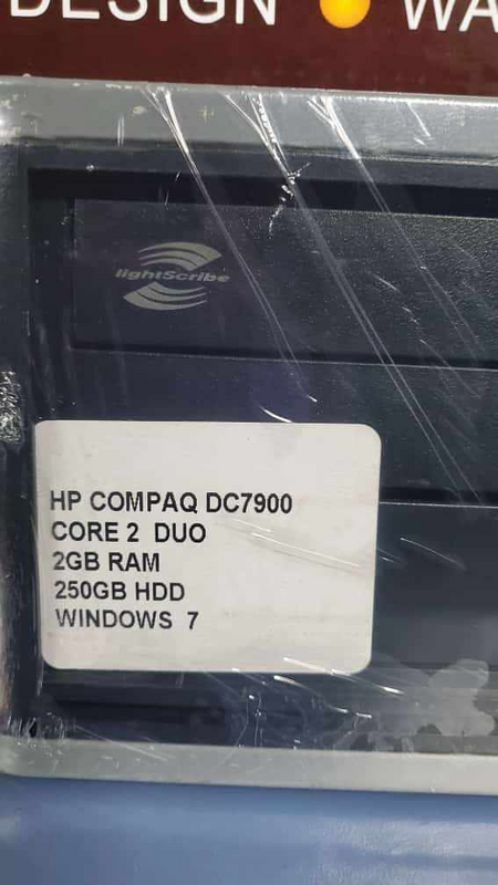 Full Pc Hp compaq Dc7900 core 2 duo 2