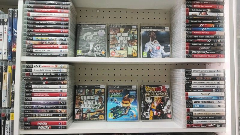 Ps3 games from R150 upwards