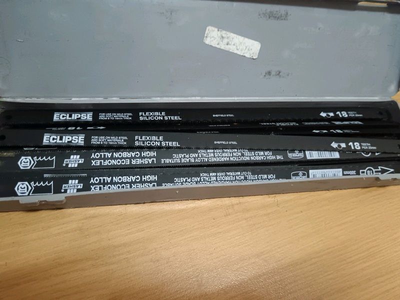 Hacksaw blades eclipse