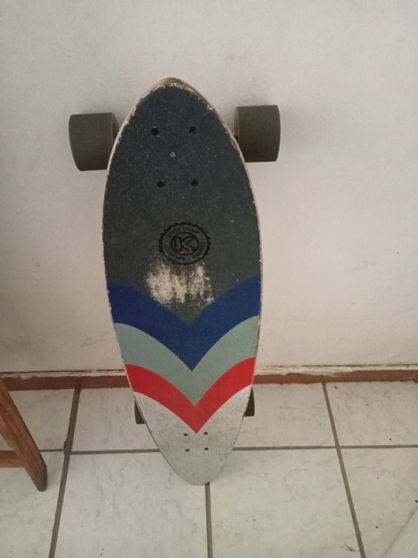 Skateboard longboard pintail