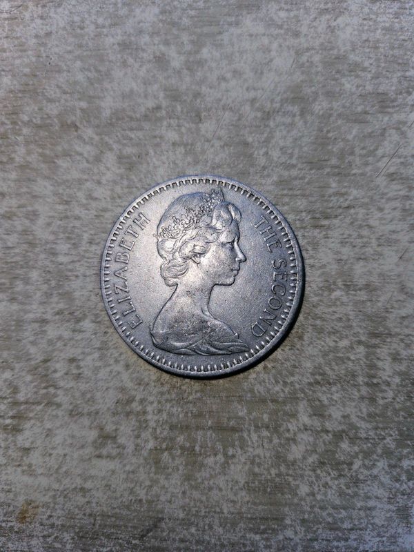 1964 XF Rhodesia 25 Cent