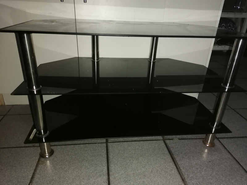 Glass TV Stand