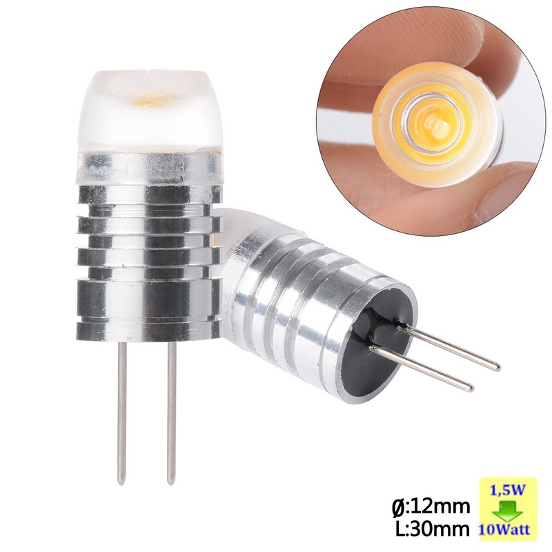 G4 LED Light Bulbs Capsules Lamps Globes 12V Warm White Ultra Bright COB Design. Brand New Products.