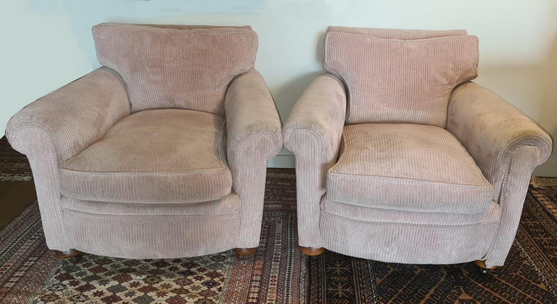 Vintage club chairs - pair
