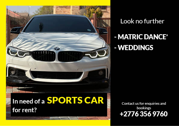 Matric Farewell/Wedding Luxury Car Chauffeur