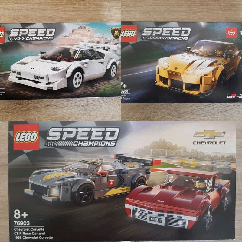 Used lego speed champions sets