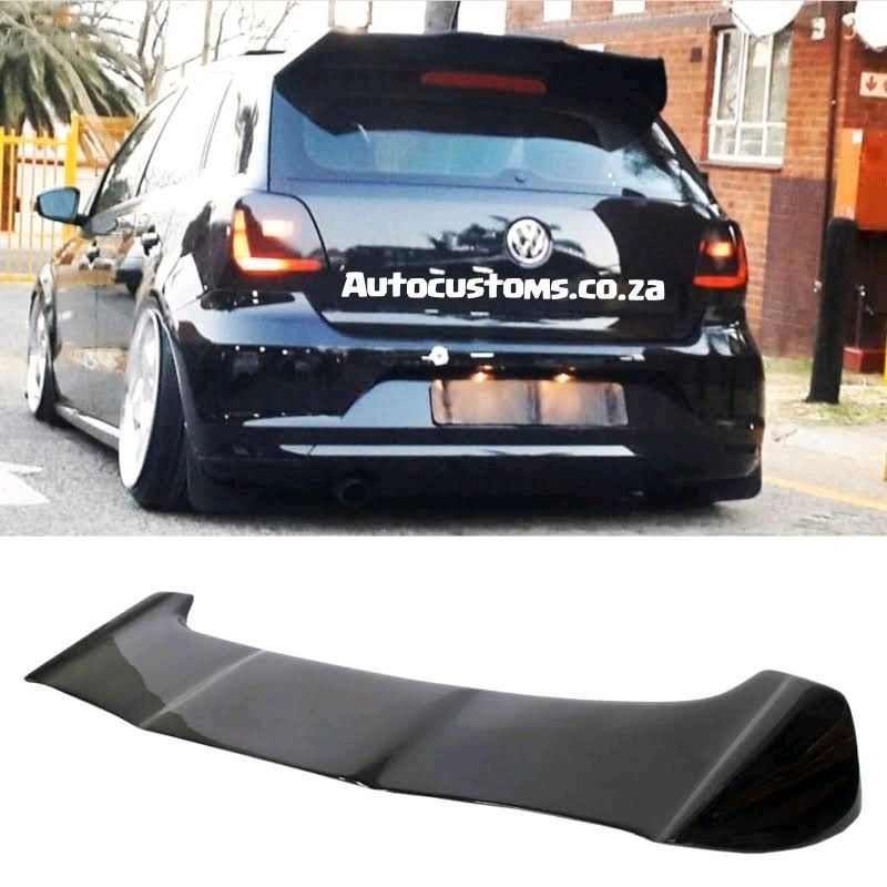 VW Polo 6 Batman Spoiler