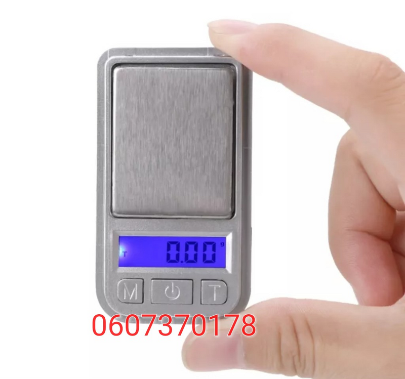 Digital Pocket Scale Super Mini Size Backlit Display 0.01g to 200g (Brand New)