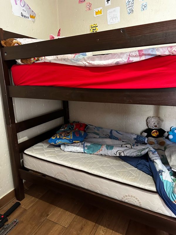 Bunk Bed with mattress