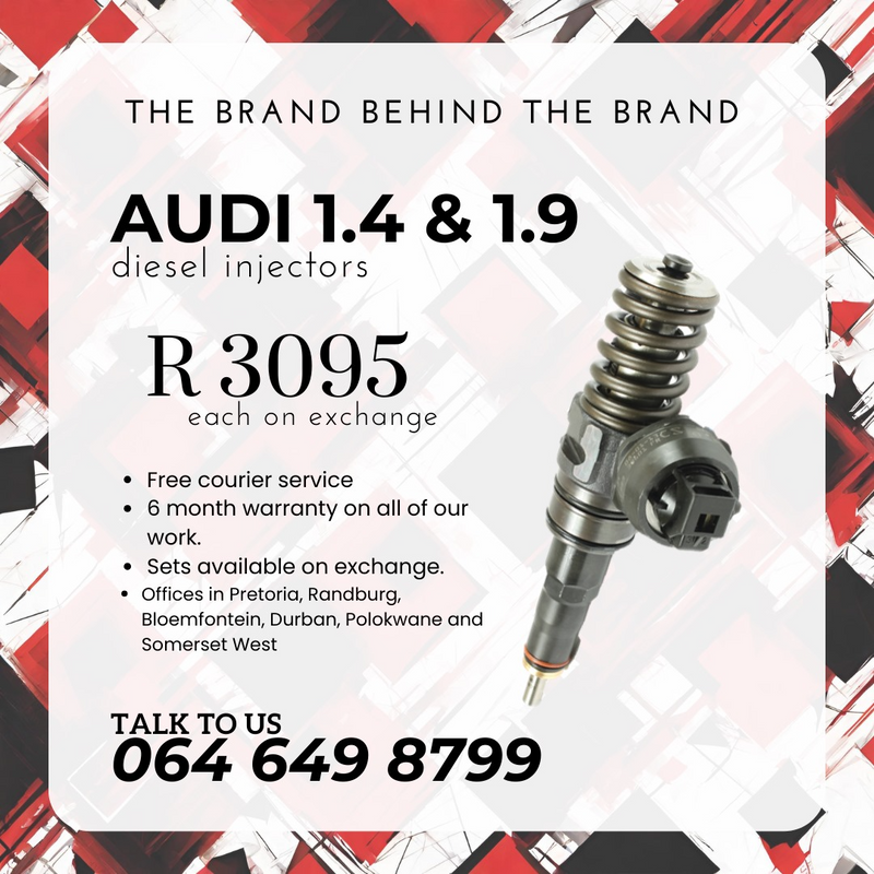 Audi 1.4 and 1.9 diesel injectors for sale
