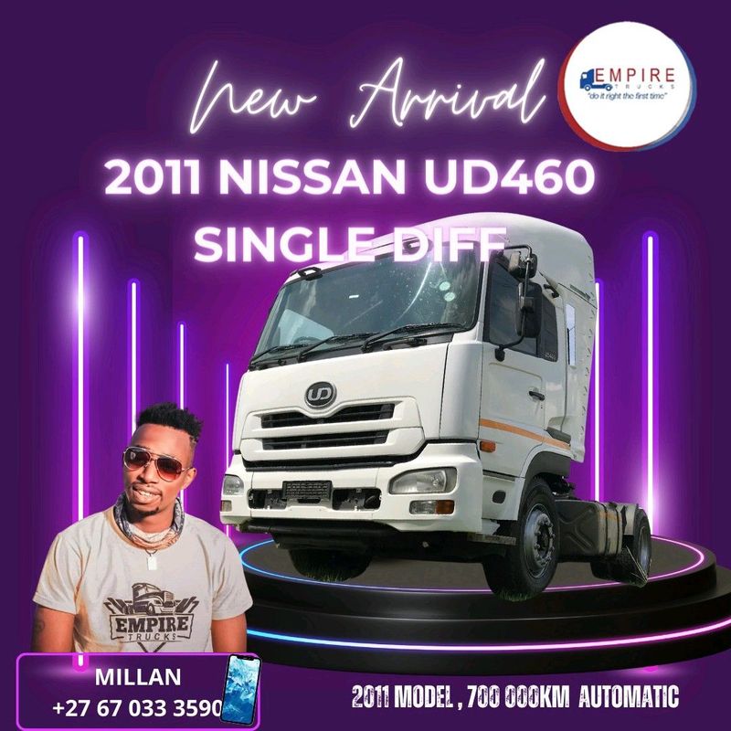 2011 NISSAN UD460 SINGLE DIFF