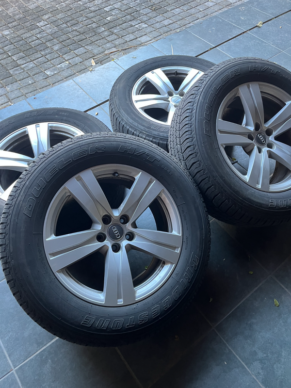 Audi Wheels and Tyres - R12000,00