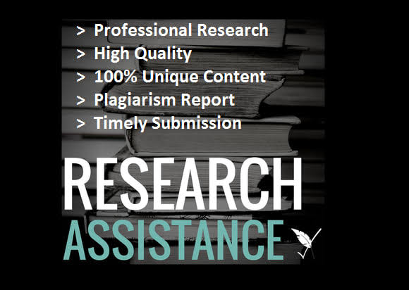 Assistance with assignments / research and dissertations for degree, honors and Masters students