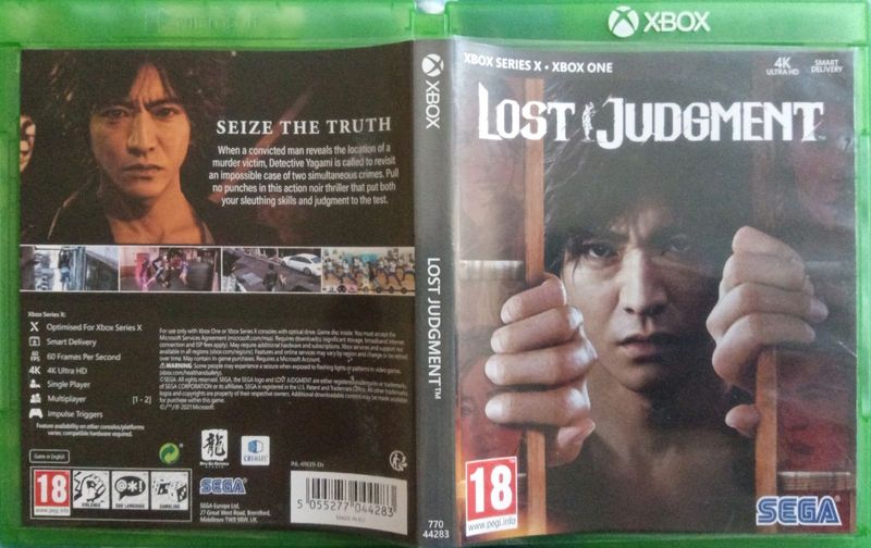 Lost Judgment (Xbox Series X / Xbox One) for sale at GAMING4GEEKS.