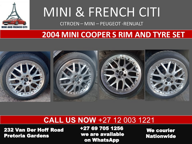 2004 Mini Cooper S Rim and Tyre Set