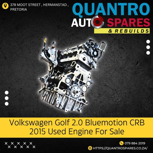 Volkswagen Golf 2.0 Bluemotion CRB 2015 Used Engine For Sale