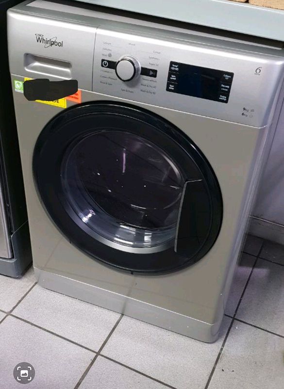 Whirlpool washing machine 9kg frontloader