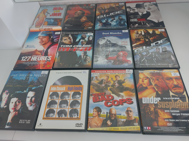 FRENCH DVD Collection x 12