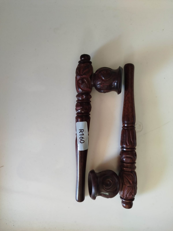 Wooden African Pipes