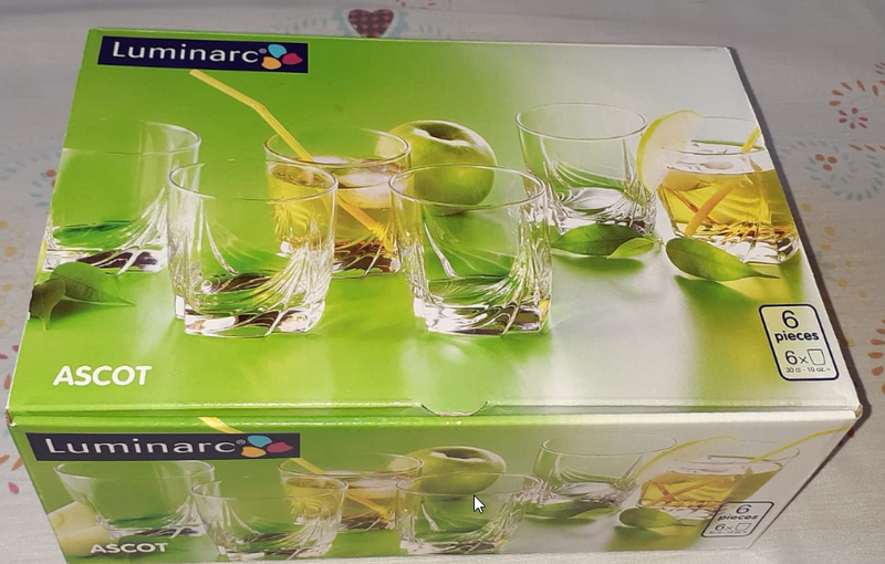 Luminarc Whiskey Glasses