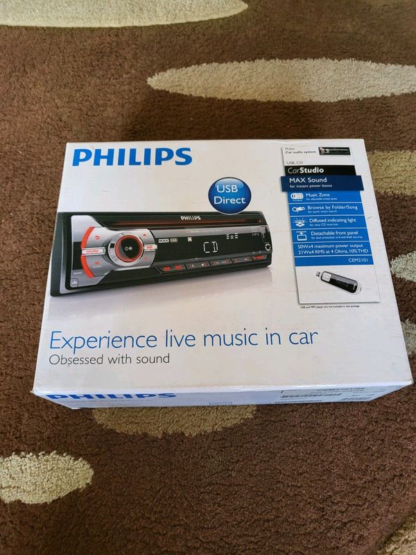 Philips car radio deck