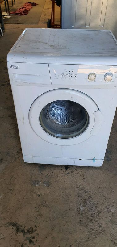 White Defy washing machine