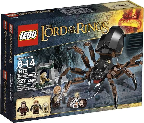 Brand New in Sealed Box! Lord of the Rings Shelob Attacks!