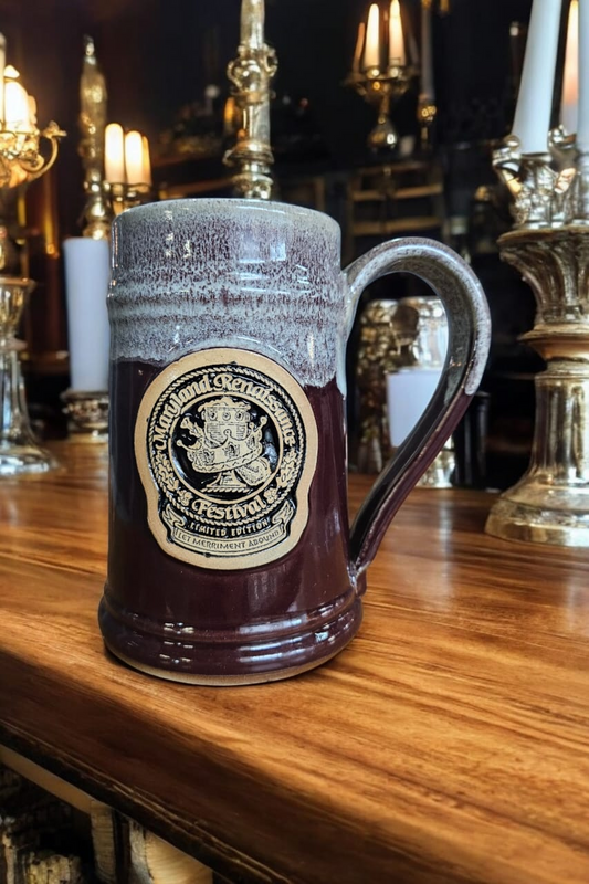 Maryland Renaissance Festival Grey beer mug